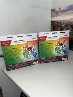 2x Pokemon First Partner Illustration Collection Series 1 New Sealed - In Hand - Image 3