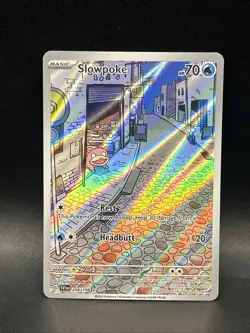 Slowpoke 204/198 Pokemon SV01: Scarlet & Violet Base Set Holo Illustration Rare - Image 1