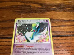 Gardevoir Lv. 55 7/132 Pokemon Diamond Pearl DP Secret Wonders Holo Bleed - Image 3