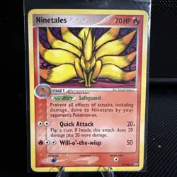 Pokemon Power Keepers Ninetales 19/108 Reverse Holo, - Image 1