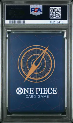 2025 ONE PIECE JPN PROMOS OFFICIAL EVENT TOP PRIZE-ASIA MONKEY D. LUFFY PSA 10 - Image 2