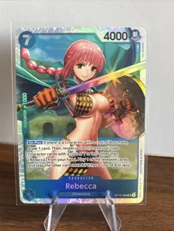 Rebecca OP10-058 SR One Piece TCG English - Image 1
