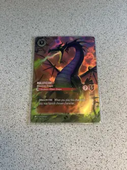 Maleficent Monstrous Dragon - Hollow Set Champion Promo - Disney Lorcana 5P3 EN9 - Image 1