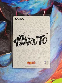 Naruto Uzumaki NRSA01-PU-003L4 Heavens Scroll English Naruto Kayou Card NM - Image 2