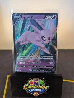 Espeon V SWSH201 Promo Holo Pokemon Card - Mint - Image 1