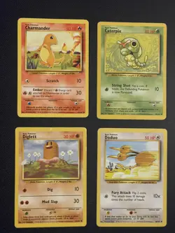 Pokemon Base Set: Unlimited Cards WoTC 1999 Vintage 100% Authentic - Image 1