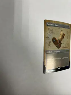 Swiftfoot Boots Foil Secret Lair Card #606 MTG LP - Image 5
