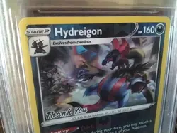 Pokemon Cards hydreigon promo Holo 110/189 thank you art sr gx ex graded card b5 - Image 2
