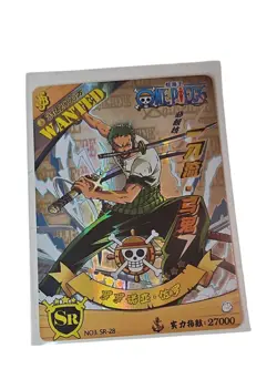 🔥Roronoa Zoro SR NO3 SR-28 One Piece Anime TCG CCG Anime Card🔥 - Image 1