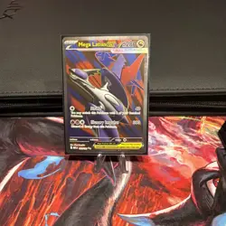 Pokemon TCG Mega Latias EX Full Art Ultra Rare Card 163/132 Mega Evolution - Image 1