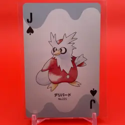 Delibird Pokemon TRUMP card Game TCG Japanese Japan Nintendo Anime F/S - Image 1