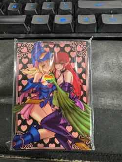 ManaMoon Dark Magician Girl x Harpie Lady Card Sleeves - Image 1