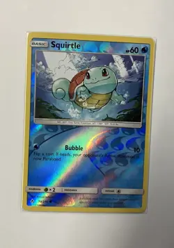 Squirtle 33/214 Unbroken Bonds Reverse Holo Pokemon Card - Image 1