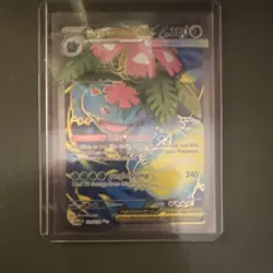 Pokemon Mega Venusaur ex 155/132 Me01 Mega Evolution Holo 380HP Rare - Image 1