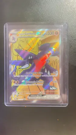 Pokemon Cynthia's Garchomp EX 215/182 Full Art Ultra Rare Holo 330 HP - Image 1