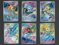 Pokemon First Partners full Alola and Sinnoh sets Illustration Rare M/NM - Image 1