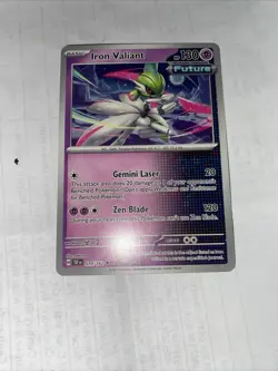 Pokemon - Iron Valiant 079/162 Common Sv05 - Image 1