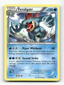 Feraligatr XY - Phantom Forces #17/119 MP Pokemon - Image 1