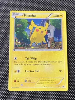 Pikachu - 6/12 - McDonald's Promo 2015 Pokemon McDonald's Promos LP+ - Image 1
