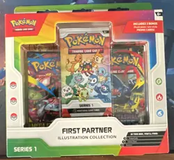 Pokemon First Partner Illustration Collection Series 1 - with Promo Pack - Image 1