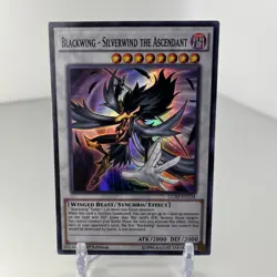 Blackwing - Silverwind the Ascendant LC5D-EN134 1st Edition Yu-Gi-Oh Super Rare - Image 1