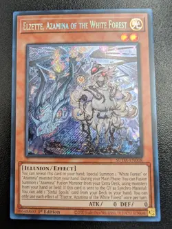 Yu-Gi-Oh! - Elzette, Azamina of the White Forest - SUDA-EN008 - 1st Ed - NM/M - Image 1