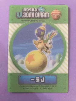 Mario Bros.2 Lemmy Koopa Clear Card 2012 Peach Japanese Nintendo F/S - Image 5