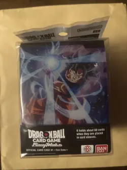 Dragon Ball Super Card Game Fusion World Official Card Case 01 Son Goku Sealed - Image 1