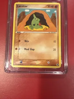 Pokemon TCG Larvitar EX Dragon Frontiers Card 52/101 CGC 9.5 - Image 2