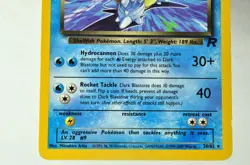 Pokemon card TCG Dark Blastoise 20/82 Team Rocket 2000 English MP - Image 3