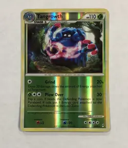Pokemon TANGROWTH Card 34/95 Reverse Holo Rare Call of Legends LP English TCG - Image 1