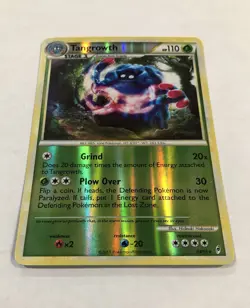 Pokemon TANGROWTH Card 34/95 Reverse Holo Rare Call of Legends LP English TCG - Image 2