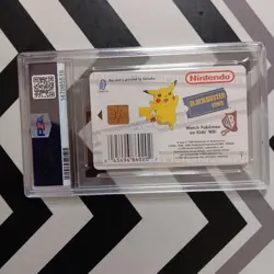 1999 Blockbuster Video Bulbasaur PSA 8 Pokemon Snap Smart Card WB Kids - Image 5