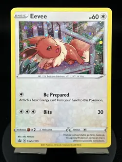 Pokemon TCG Eevee SWSH175 SWSH Black Star Promos NM - Image 1