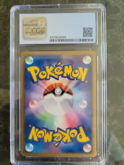 Pokemon CGC 8.5 Japanese Rocket's Moltres ex 014/020 Black Deck Kit POP 1 - Image 2