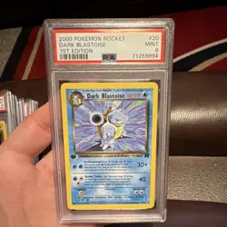 Pokemon Team Rocket Dark Blastoise 1st Edition 20/82 PSA 9 2000 - Image 1