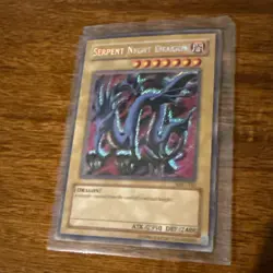 Yugioh Serpent Night Dragon MRL-103 Secret Rare Original Print HP - Image 1