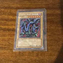 Yugioh Serpent Night Dragon MRL-103 Secret Rare Original Print HP - Image 2