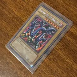 Yugioh Serpent Night Dragon MRL-103 Secret Rare Original Print HP - Image 3