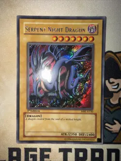 Serpent Night Dragon - MRL-E130 - Secret Rare- 1st Edition - Yugioh VLP - Image 2