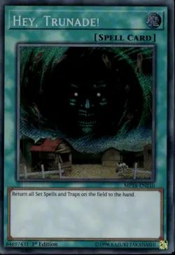 Hey, Trunade! 1st Ed Secret Rare MP18-EN210 Yu-Gi-Oh! - Image 1