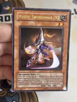 Mystic Swordsman LV2 Unlimited Ultimate Rare SOD-EN011 YuGiOh! VLP - Image 2