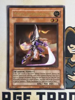 Mystic Swordsman LV2 Unlimited Ultimate Rare SOD-EN011 YuGiOh! VLP - Image 3
