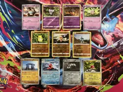22 Yuka Mori Reverse Holo Pokemon Cards TCG Lot - Image 2