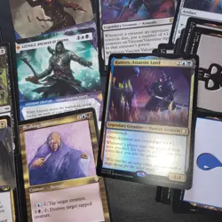 Magic Deck Commander ***ASSASSINS*** Tribal ALL 100 cards included with Rares! - Image 1