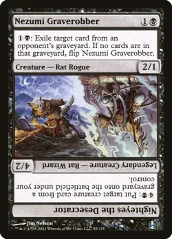 Nezumi Graverobber SP Commander MTG Magic the Gathering Black English Card - Image 1