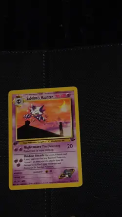 Pokemon TCG Sabrina's Abra, Haunter, Porygon, Mr.Mime 1st Edition Gym Challenge - Image 4