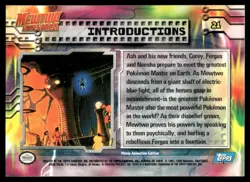 Introductions #21 Pokemon 1999 Topps Movie LP - Image 2