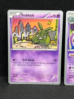 Pokemon Tcg Trubbish 56/122 & Garbodor 57/122 World Championships 2016 - Image 2