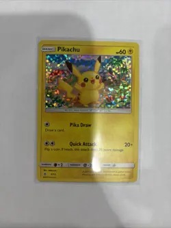 Pikachu (4/12) McDonald's Promos: 2018 Collection​ - Near Mint Holofoil Pokemon - Image 1